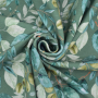 Tissu jersey de coton Eucalyptus Love, vert pâle