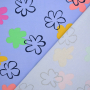 Tissu jersey de coton Fleurs Flower Art, lilas