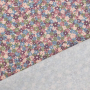 Katoenjersey Flower Confetti, mauve