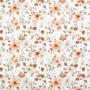 Katoenjersey Flower Love, gebroken wit