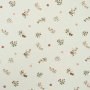Katoenjersey  Flowerheart, gebroken wit