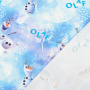 Katoenjersey Frozen 2 Olaf, lichtblauw