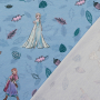 Katoenjersey Frozen, blauw