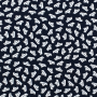 Katoenjersey, kleine boten, marineblauw