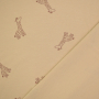 Baumwolljersey Kleine Giraffe, beige
