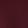 Tissu jersey de coton mini étoiles d‘amour, aubergine - rouge
