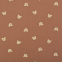 Baumwolljersey Kleiner Leopard, karamellbraun