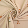 Baumwolljersey Kleines Reh, beige