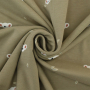 Tissu jersey de coton Koala, vert olive clair