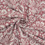 Katoenjersey Lace Flowers, oudroze