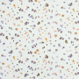 Cotton jersey Little Splashes Poppy, off white