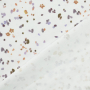 Cotton jersey Little Splashes Poppy, off white