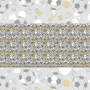 Tissu jersey coton panneau assorti Kick it 150 x 70 cm