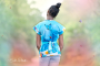 Baumwolljersey Malomi Panel Blue Butterfly, türkis 150 x 65 cm