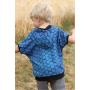 Baumwolljersey Malomi Panel Drachenhaut blau 150 x 65 cm