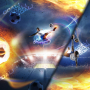 Katoenjersey Malomi paneel Voetbal Ster 150 x 70 cm