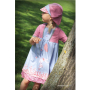 Tissu jersey coton Panneau Malomi Bunny Putty ballon 150 x 70 cm