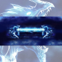 Baumwolljersey Malomi Panel Nachtdrache 150 x 65 cm