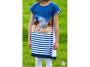 Katoenjersey Malomi paneel paarden 150 x 65 cm