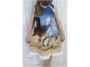 Katoenjersey Malomi paneel paarden 150 x 65 cm