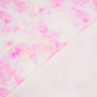 Tissu jersey de coton effet marbre Marble, rose