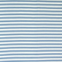 Katoenjersey grote strepen Jolanda, blauw