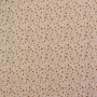 Tissu jersey de coton Mille Fleurs, beige