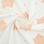 Tissu jersey de coton Ocean Dreams Étoiles de mer Bord de mer chic, blanc cassé