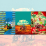 Cotton jersey Panel Great Big Farm, 150 x 75 cm