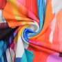 Katoenjersey Paneel Painted colors 150 x 150 cm