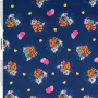 Tissu jersey de coton La Pat' Patrouille Friends, bleu foncé