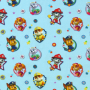 Katoenjersey Paw Patrol, lichtblauw