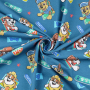 Baumwolljersey Paw Patrol Pawfect, blau