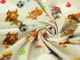 Katoenjersey Paw Patrol, zandkleurig