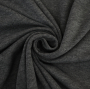 Tissu jersey de coton uni, gris foncé chiné