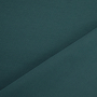Tissu jersey de coton uni, bleu pétrole foncé