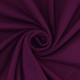 Tissu jersey de coton uni, violet foncé