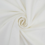 Baumwolljersey uni, emaille weiss