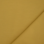 Tissu jersey de coton uni, jaune moutarde clair