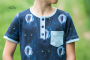 Baumwolljersey uni, hellblau
