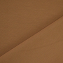 Tissu jersey de coton uni, caramel brun