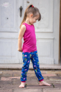 Baumwolljersey uni, pink