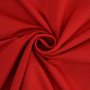 Tissu jersey de coton uni, rouge