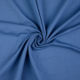 Tissu jersey de coton uni, bleu pigeon