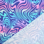 Katoenjersey Waves, turquoise