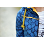 Cordon de serrage coton 8mm/ cordon sweat, jaune moutarde