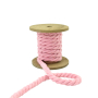 Cordon de serrage coton 8mm/ cordon sweat, rose