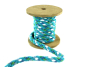 Cordon de serrage coton 8mm/ cordon sweat multicolore, turquoise