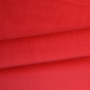 Tissu velours de coton, uni rouge