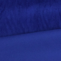 Tissu velours de coton uni, bleu royal